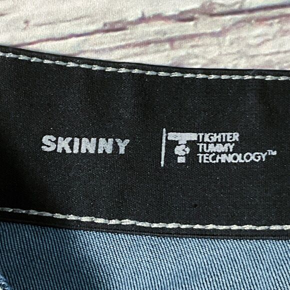 Lane Bryant Womens Jeans sz 20 Dark Wash Skinny Ankle x29" Cotton Denim Stretch - Picture 7 of 11